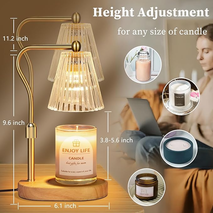 GlowMelt™ Electric Candle Warmer Lamp