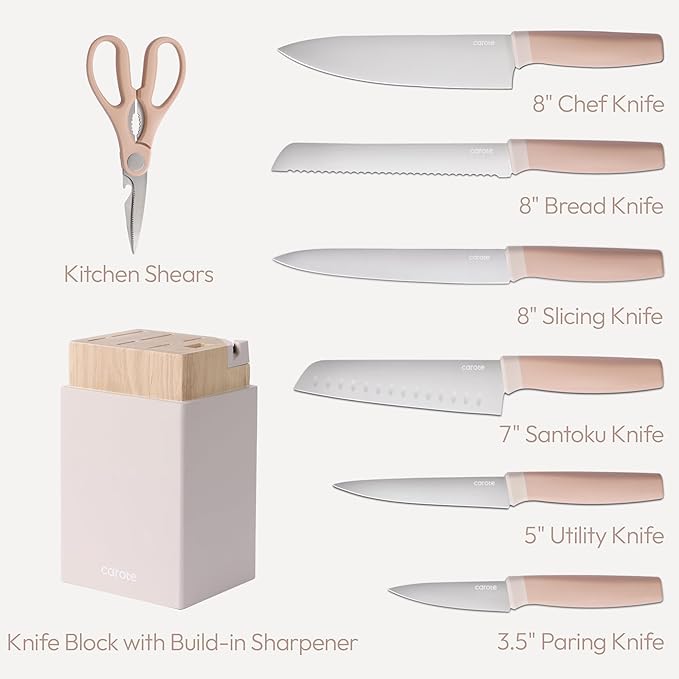 SharpEdge™ Stainless Steel Knife Set